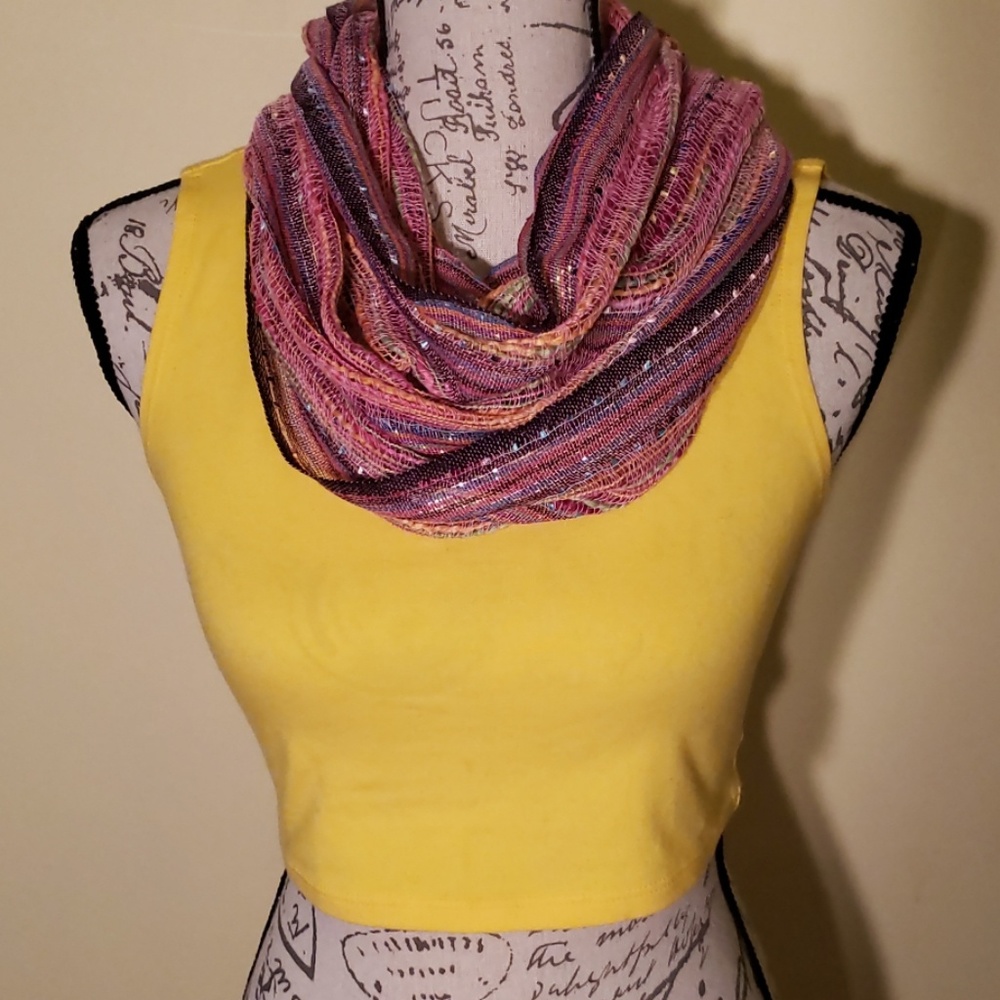 NWT infinity scarf + free bralette